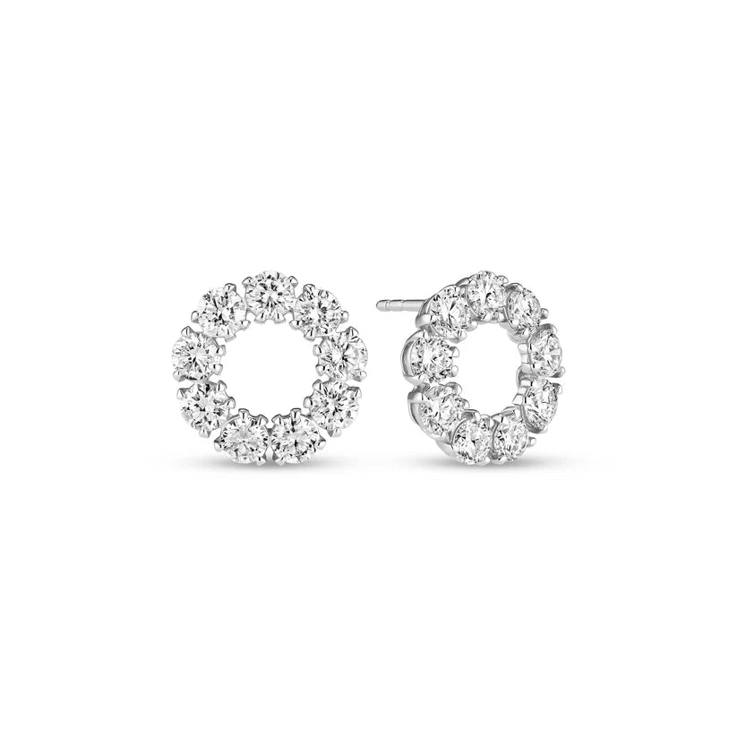 Sif Øreringe Bellina - 14 kt guld el. hvidguld 1.80 - 2.60 ct TW G - H VS lab - grown diamanter SJ - E2800 - WD - WG - Urma.dk