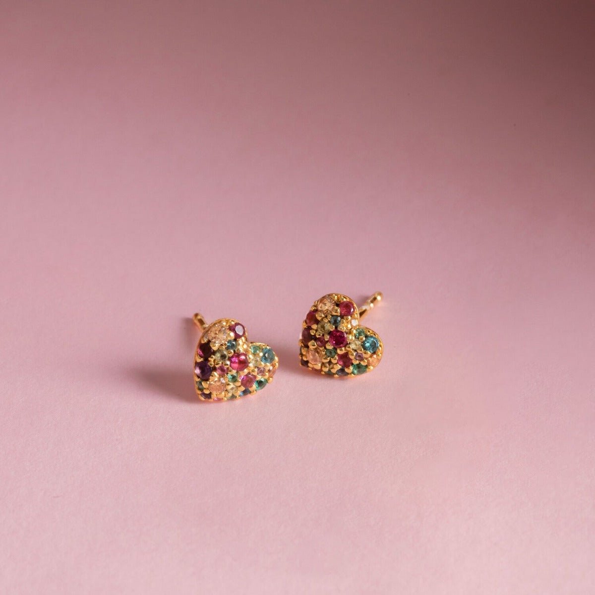 Sif Øreringe Caro Regnbue SJ - E72350 - XCZ - YG - Urma.dk