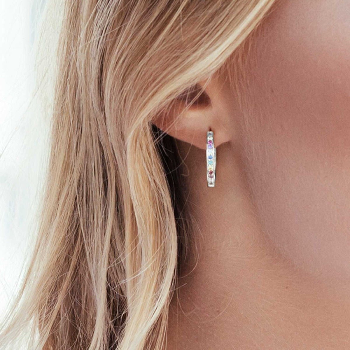 Sif Øreringe Corte Regnbue SJ - E1540 - XCZ - Urma.dk