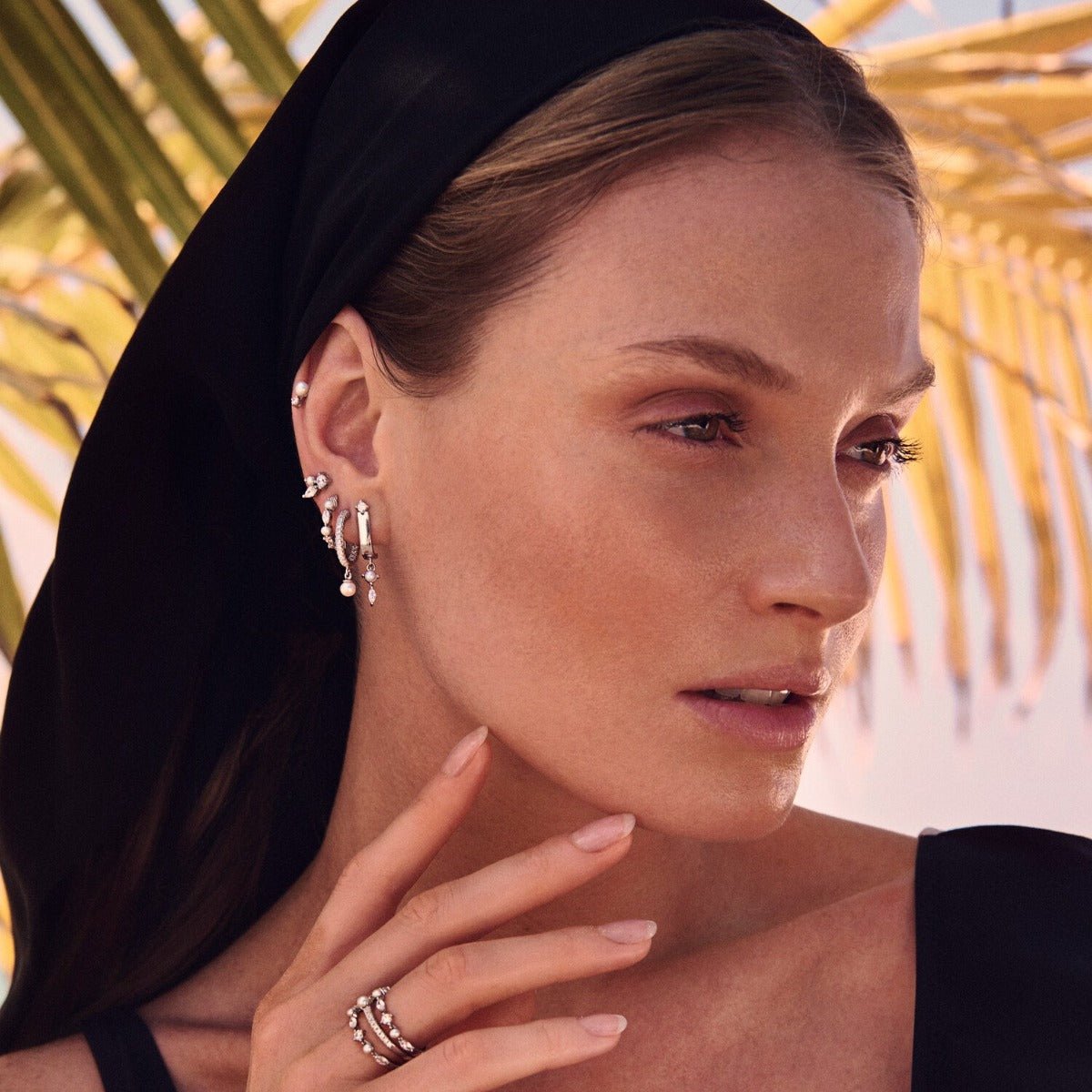 Sif Øreringe Ellera Perla SJ - E12280 - CZ - SS - Urma.dk