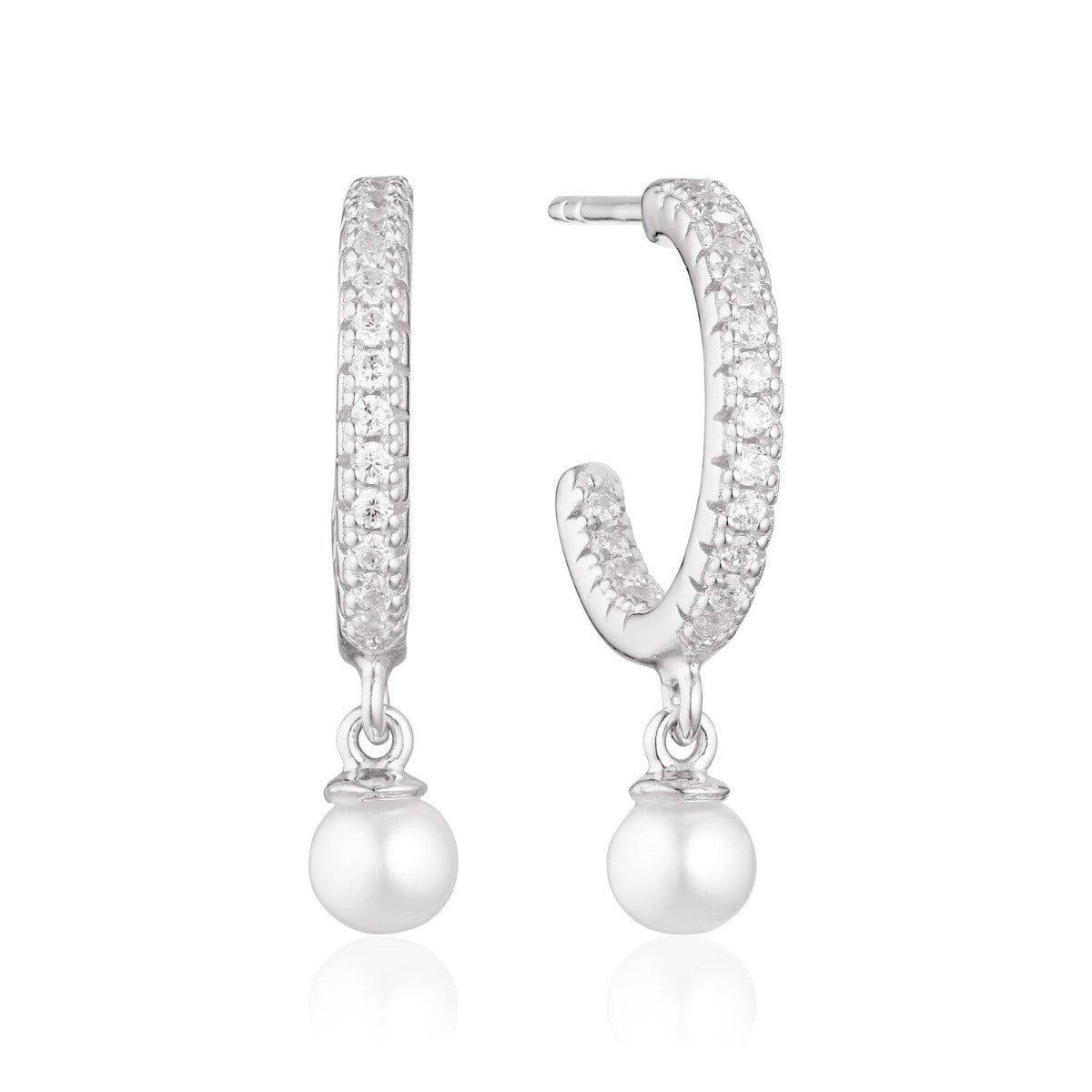 Sif Øreringe Ellera Perla SJ - E12280 - CZ - SS - Urma.dk