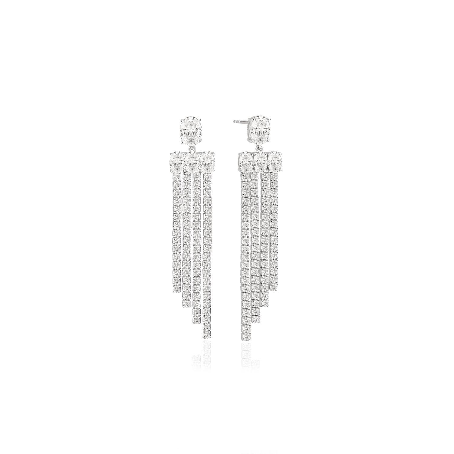 Sif Øreringe Ellisse Lungo Exclusive Piccolo SJ - E2327 - CZ - Urma.dk