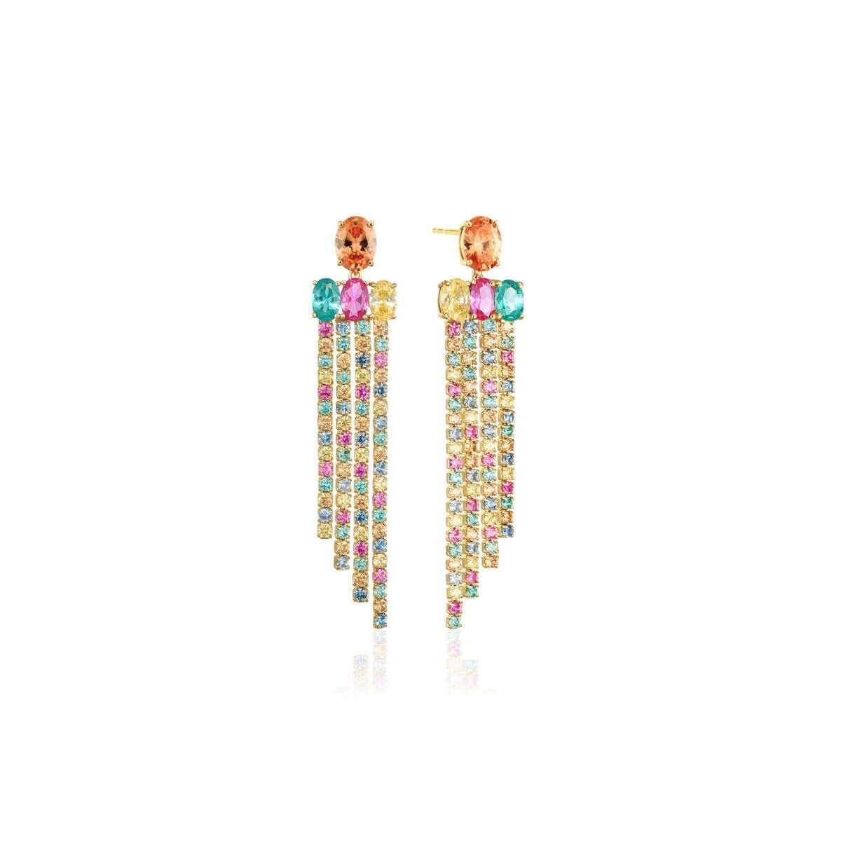 Sif Øreringe Ellisse Lungo Exclusive Piccolo SJ - E2327 - XCZ - YG - Urma.dk