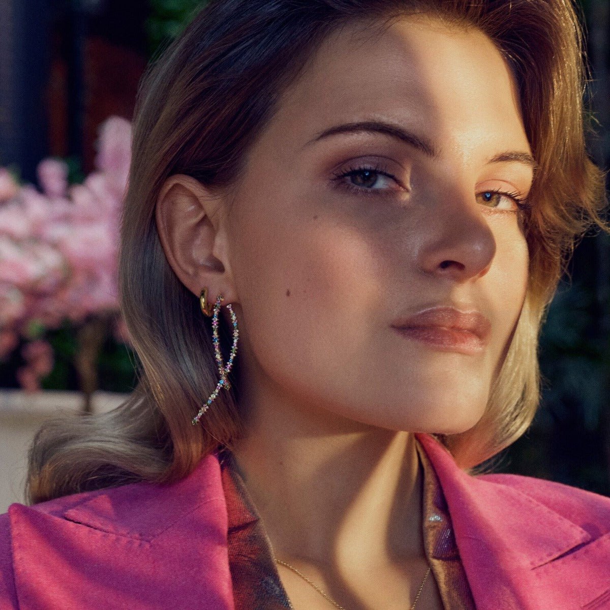 Sif Øreringe Livigno Lungo SJ - E2368 - XCZ - YG - Urma.dk