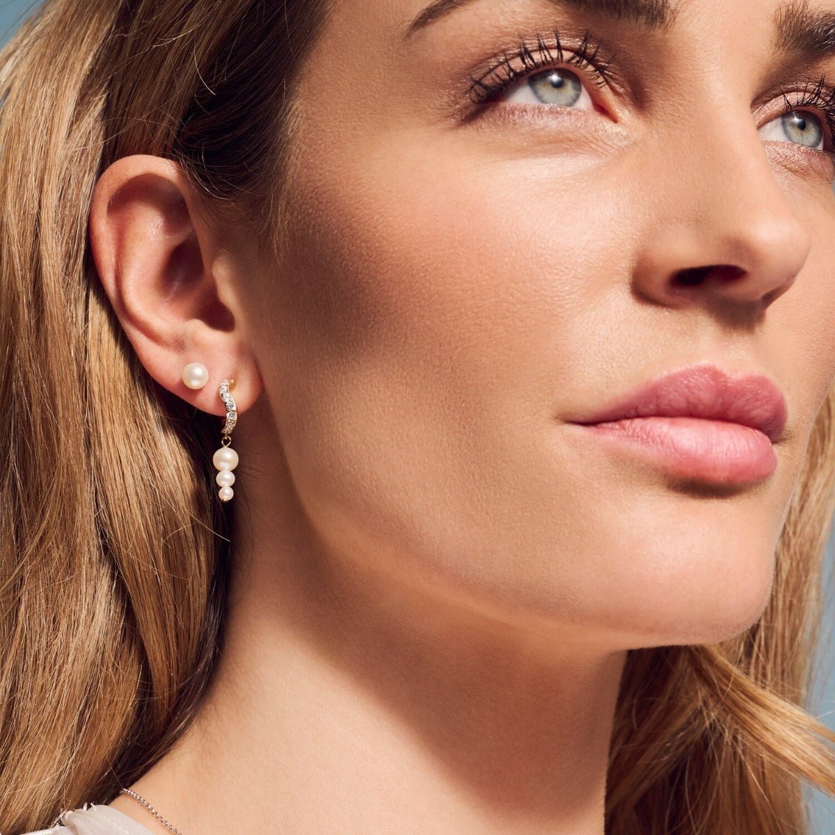 Sif Øreringe Ponza Lungo SJ - E12352 - PCZ - YG - Urma.dk