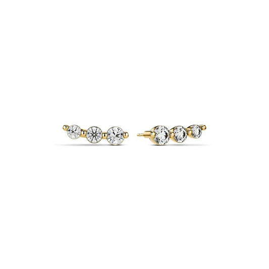 Sif Øreringe Tiara - 14 kt. guld el. hvidguld 0.48 ct TW G - H VS lab - grown diamanter SJ - E2518 - WD - YG - Urma.dk