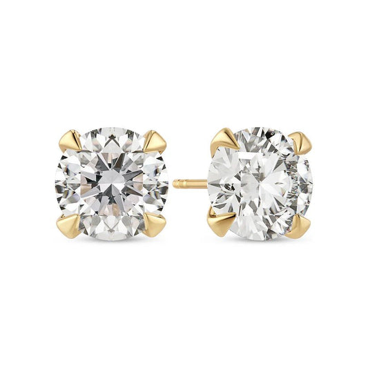 Sif Øreringe Venice Solitaire - 14 kt. guld el. hvidguld 0.22 - 3.00 ct TW G - H VS lab - grown diamanter SJ - E2502 - WD - YG - Urma.dk