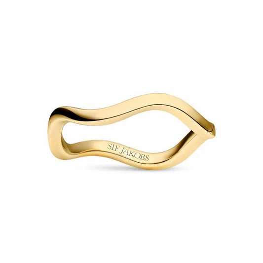 Sif Ring Ellera Waves Pianura SJ - R3869 - YG - Urma.dk