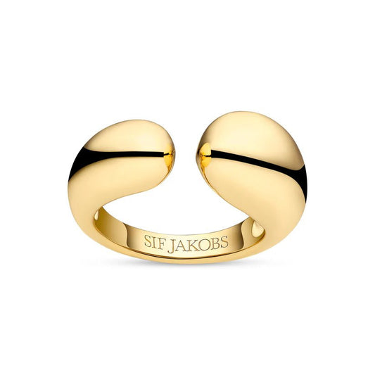 Sif Ring Goccia Pianura SJ - R2481 - YG - Urma.dk