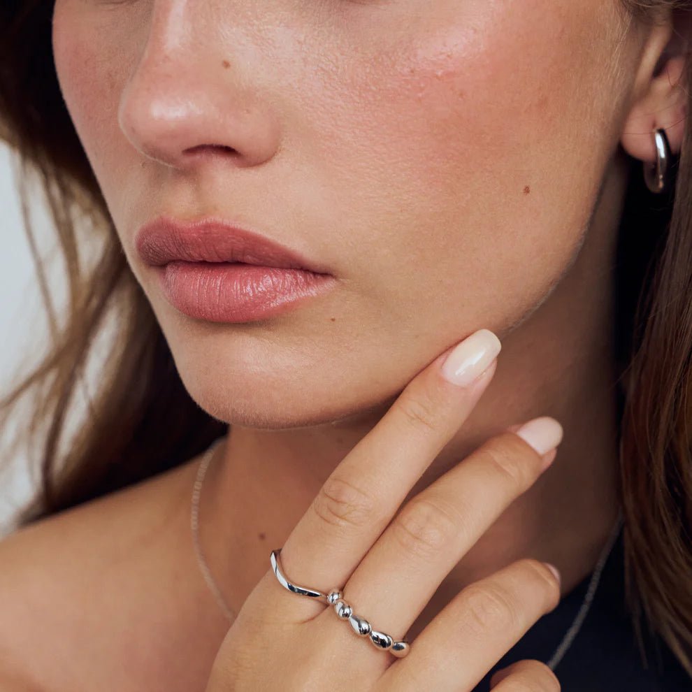 Sif Ring Goccia Piccolo Pianura SJ - R2594 - Urma.dk