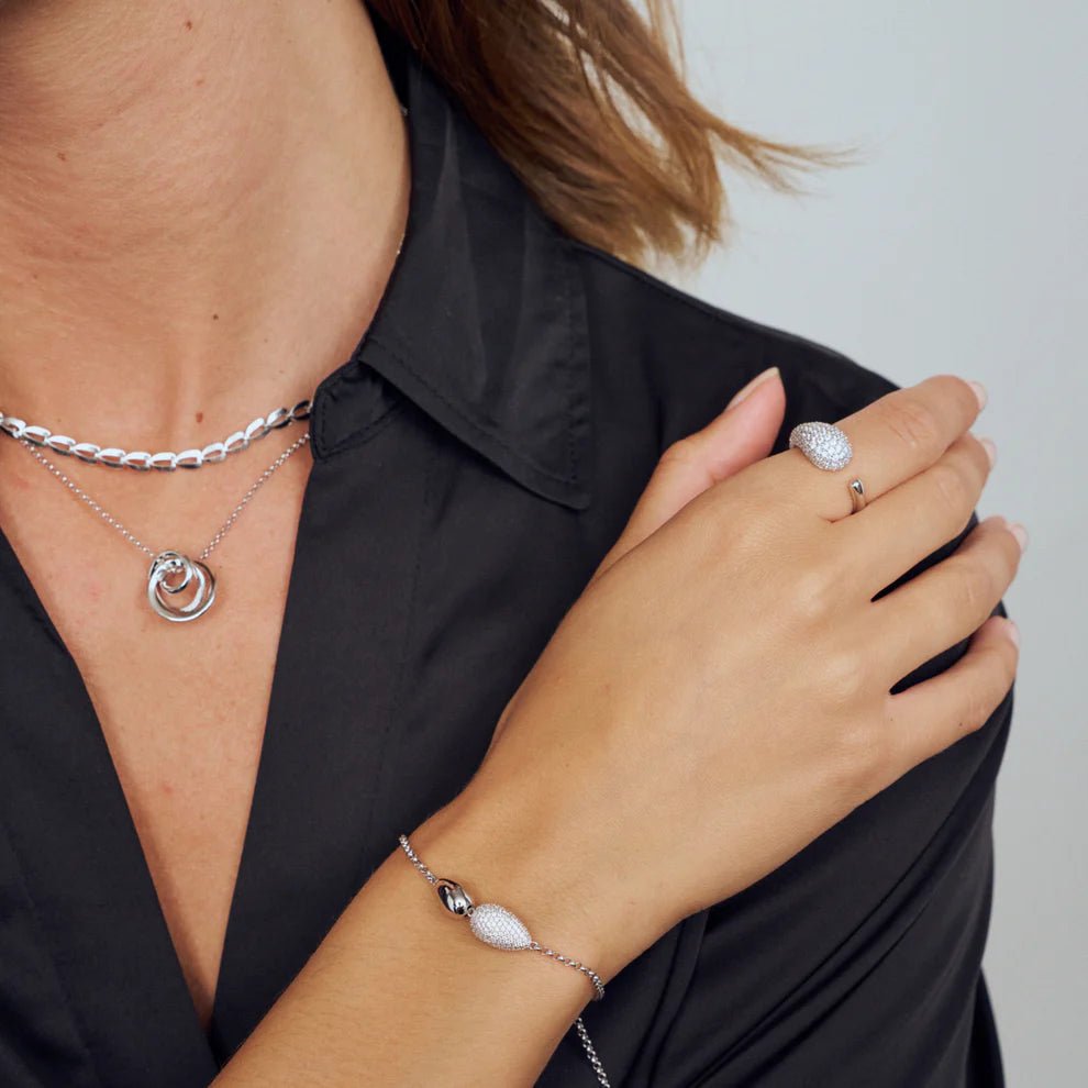 Sif Ring Goccia Piccolo SJ - R2753 - CZ - Urma.dk