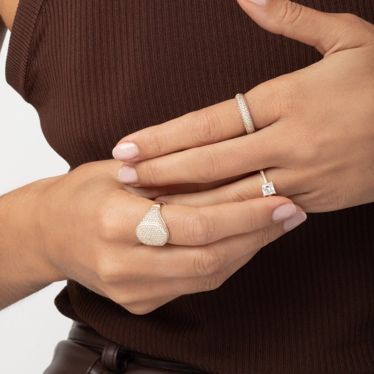 Sif Ringe Ellera Quadrato SJ - R42280 - Urma.dk