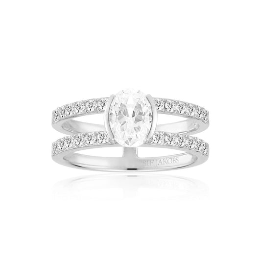 Sif Ringe Ellisse Carezza Piccolo SJ - R2357 - Urma.dk