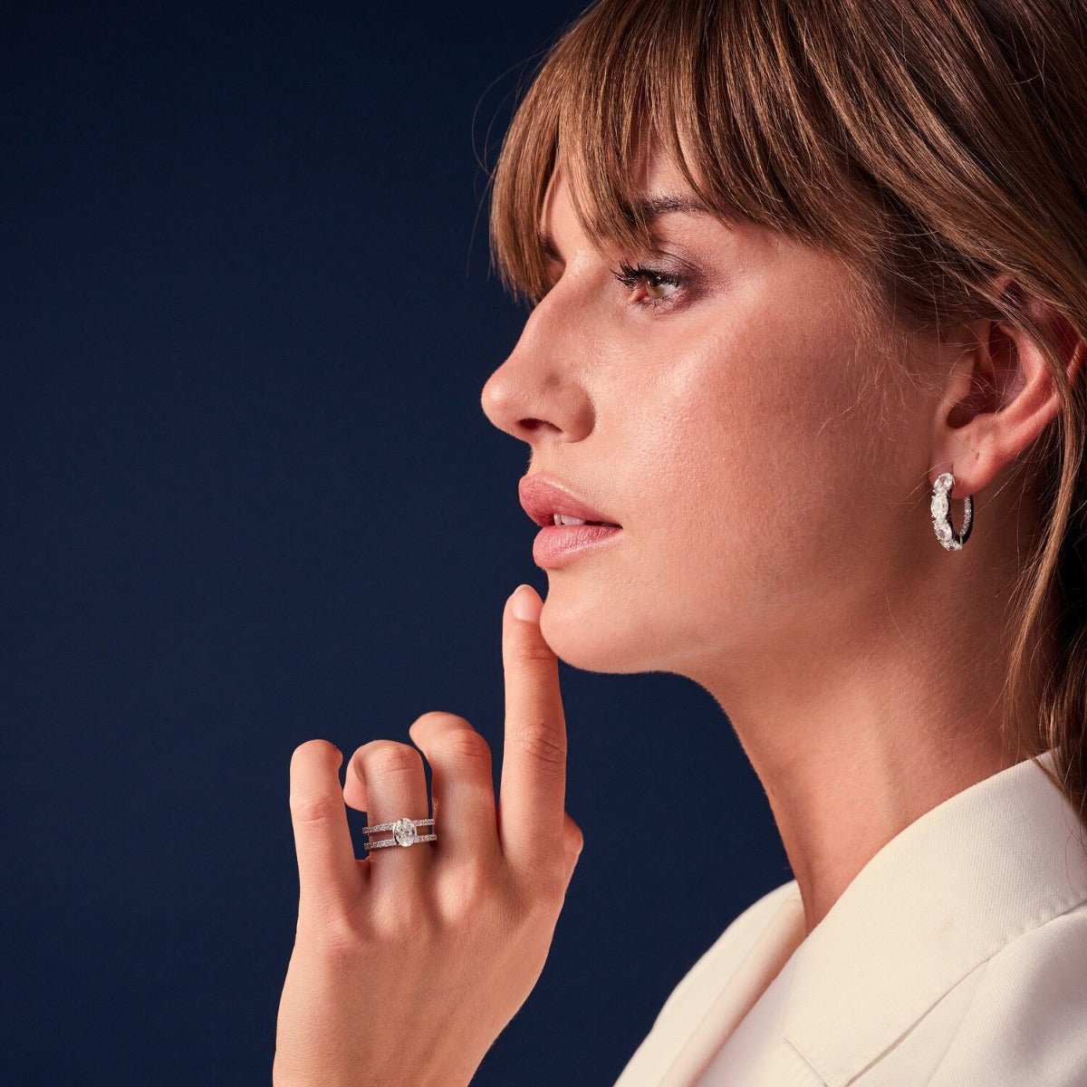 Sif Ringe Ellisse Carezza Piccolo SJ - R2357 - Urma.dk