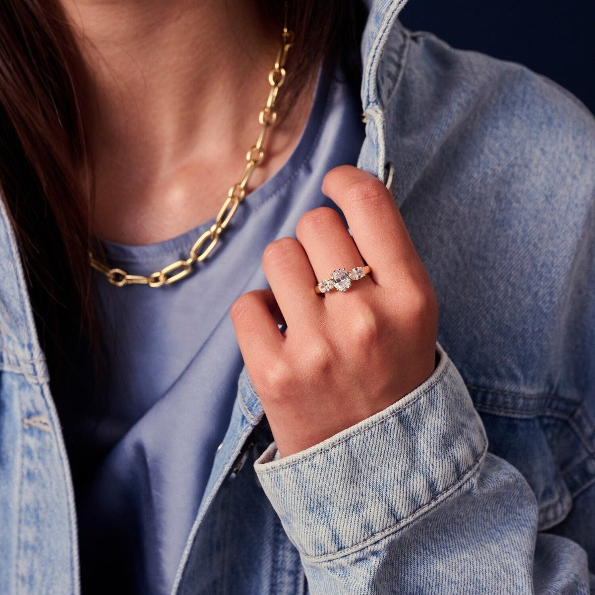 Sif Ringe Ellisse Tre SJ - R2340 - Urma.dk