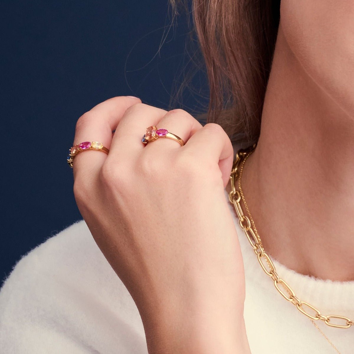 Sif Ringe Ellisse Tre SJ - R2340 - Urma.dk