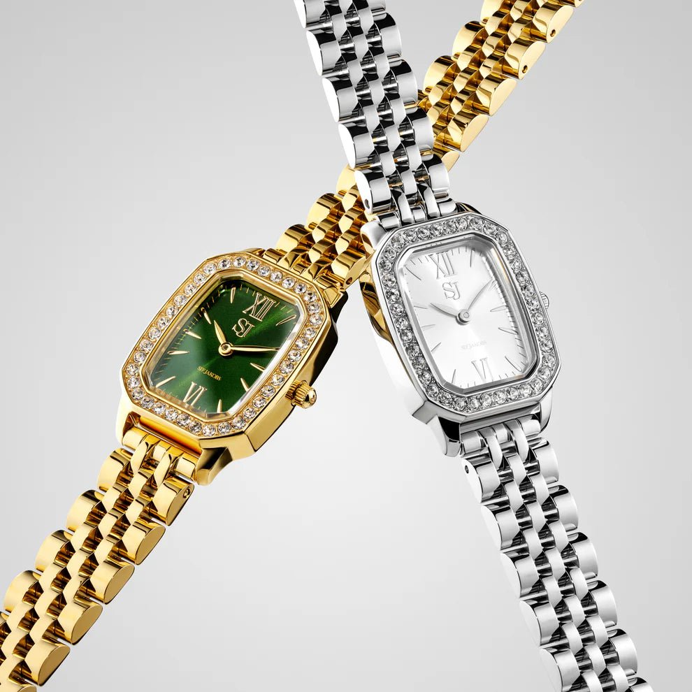 Sif Ur Luciana Forgyldt sterling sølv SJ - W2743 - CZ - YG - Urma.dk