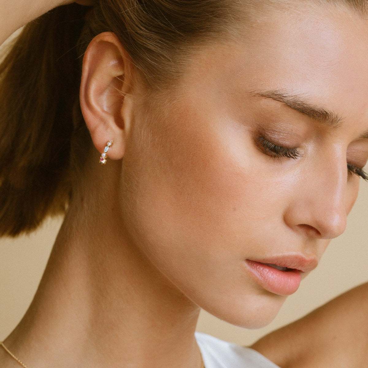 Sif Øreringe Adria Creolo Piccolo SJ-E12234-PCZ-YG