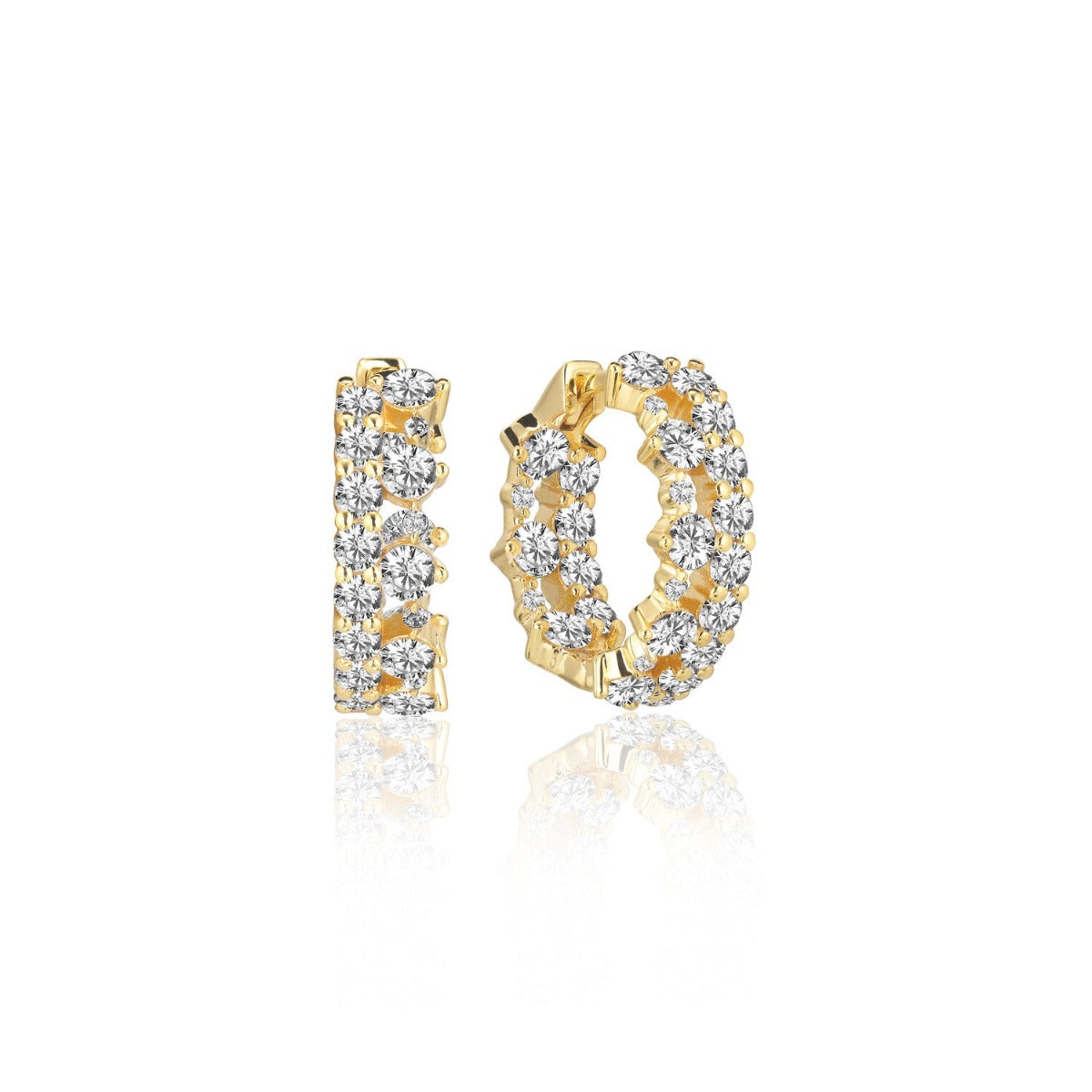  Sif Øreringe Adria Tre Piccolo SJ-E12224-PCZ-YG