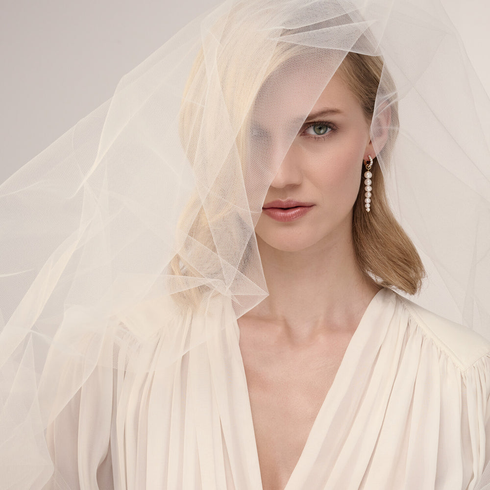 Sif Jakobs Øreringe Ponza Sette SJ-E2447-PCZ-YG