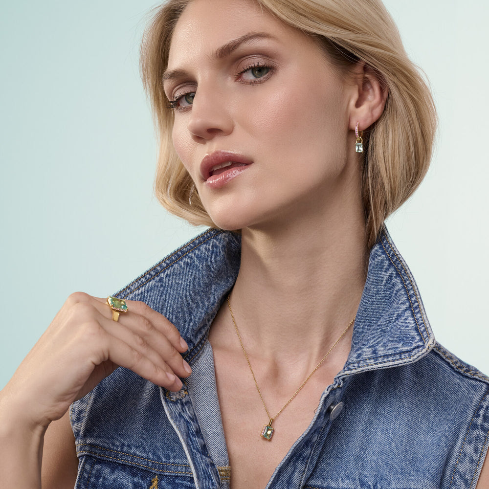 Sif Jakobs Øreringe Roccanova SJ-E42253-TQPK-YG