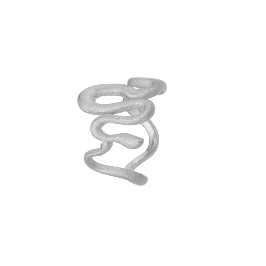 Snake, ring, sølv - Urma.dk
