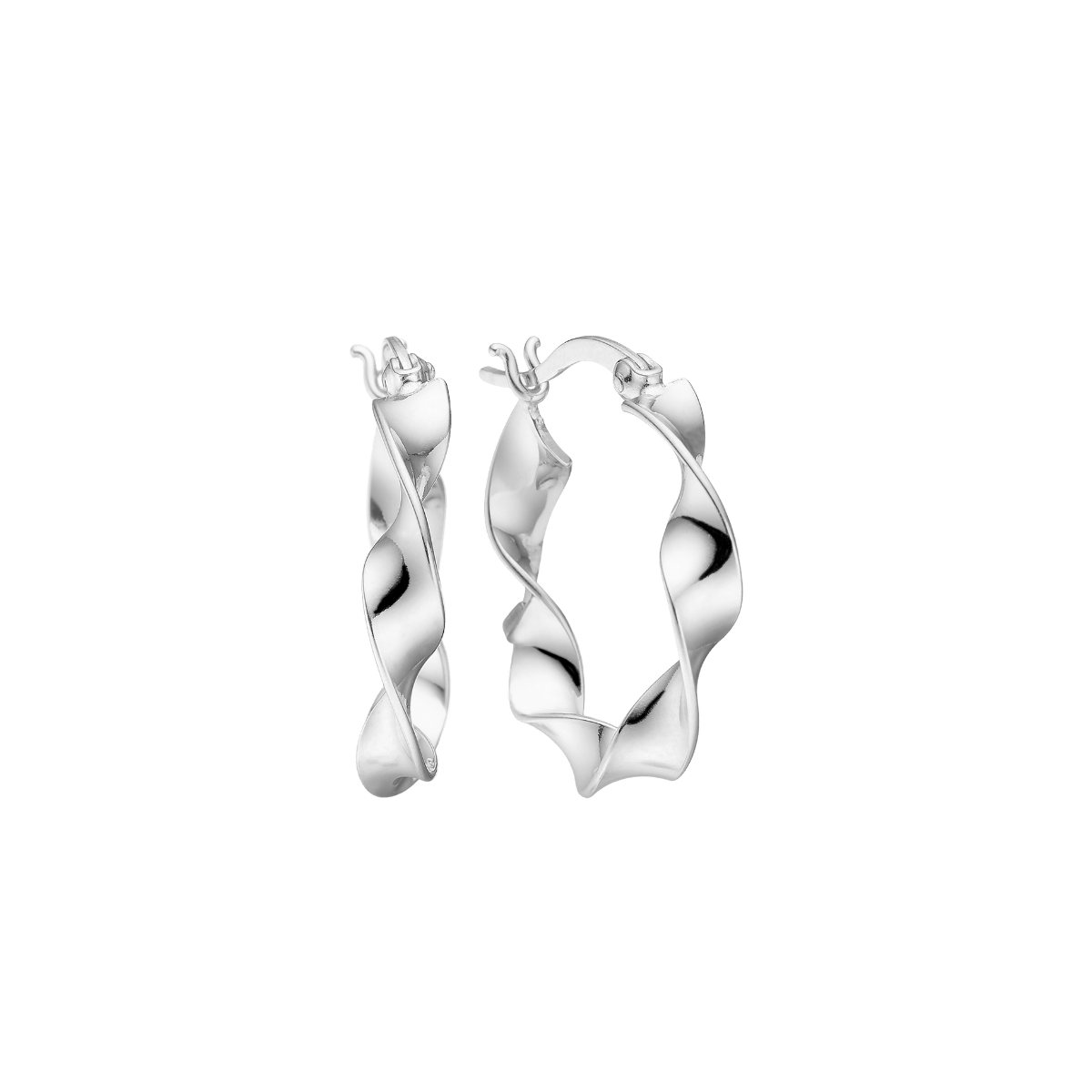 Snoet Cirkel, creol, sølv - Urma.dk