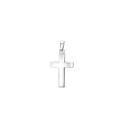 SØLV KORS 12 X 18 MM