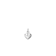 SØLV VEDH. HJERTE 7,5 x 8 mm
