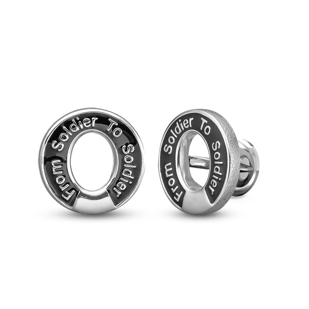 Soldier Manchetknap i sølv - Urma.dk