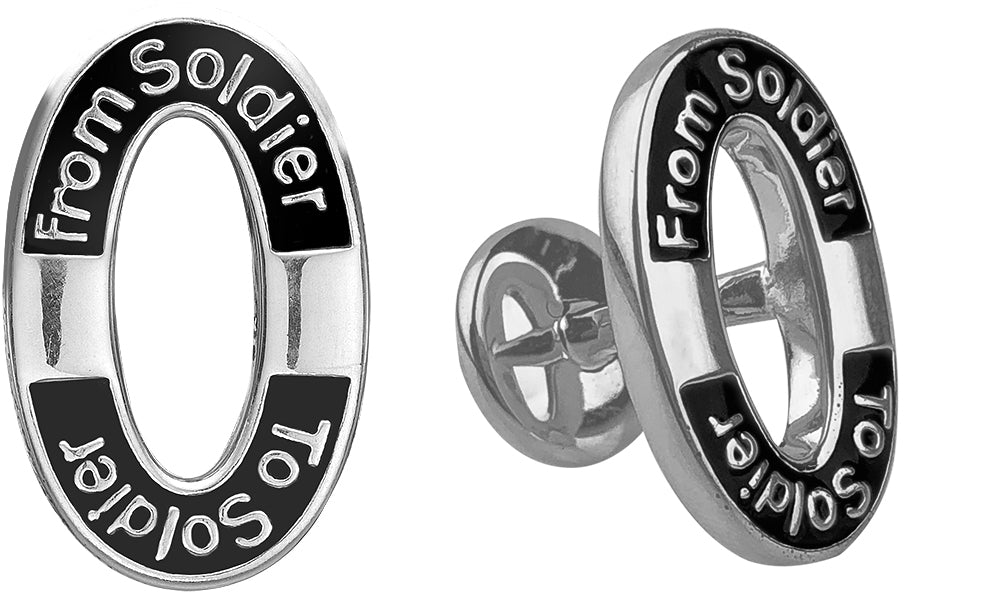 Soldier Manchetknapper i sølv, oval - Urma.dk