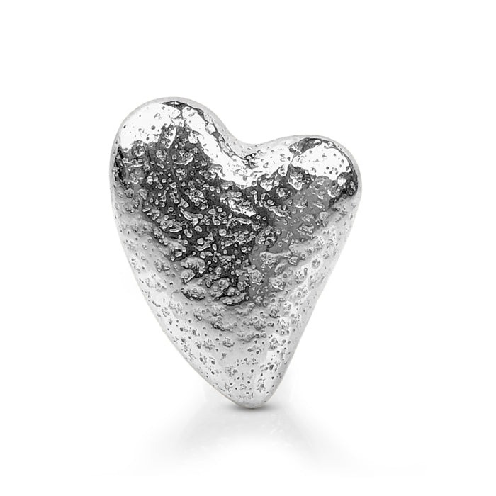 Soldier to Soldier lås - sølv hjerte - Urma.dk