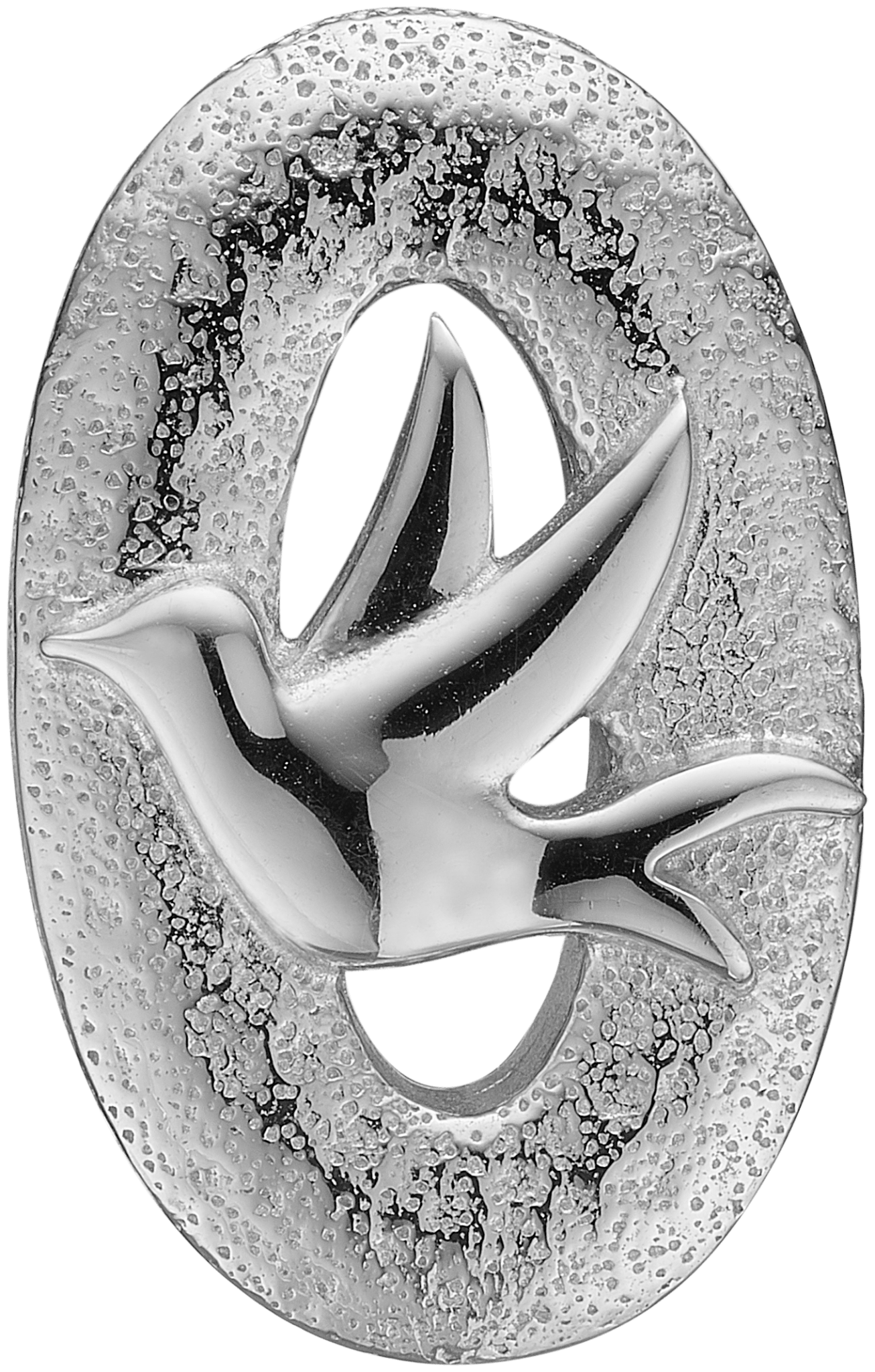 Soldier to Soldier lås - sølv med fugl - Urma.dk