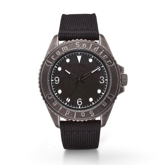 Soldier to Soldier ur - sort - Urma.dk