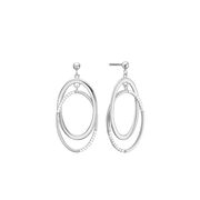 Solskin, øreringe, sølv - Urma.dk