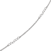 Sølv ankelkæde 18190910 - Urma.dk