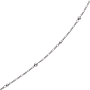 Sølv ankelkæde 18190913 - Urma.dk