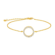 Sølv armbånd cirkel OBINOR - Urma.dk