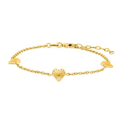 Sølv armbånd hjerte ACTOR52 - Urma.dk