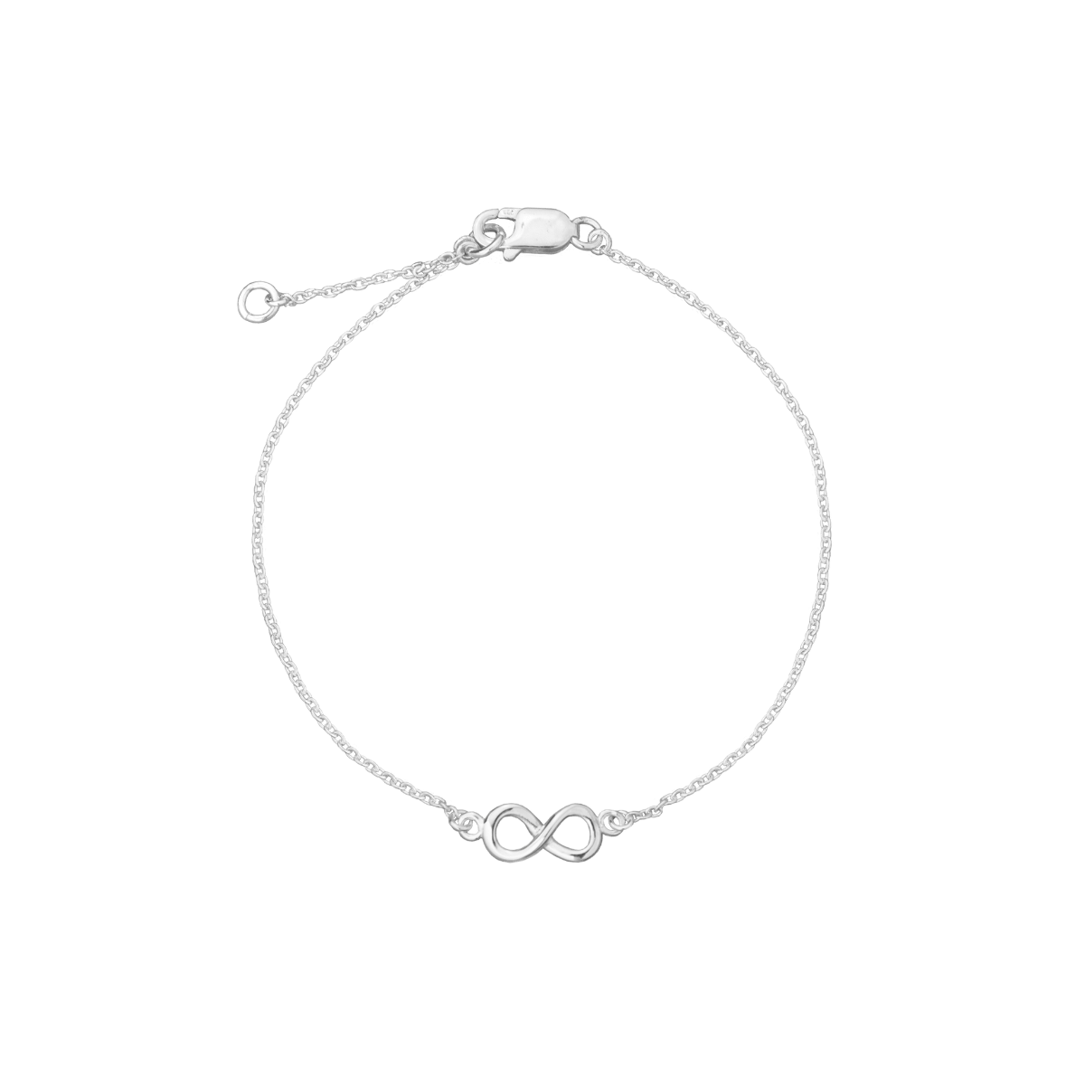 Sølv Armbånd M/Uendelighedstegn 19Cm - Urma.dk