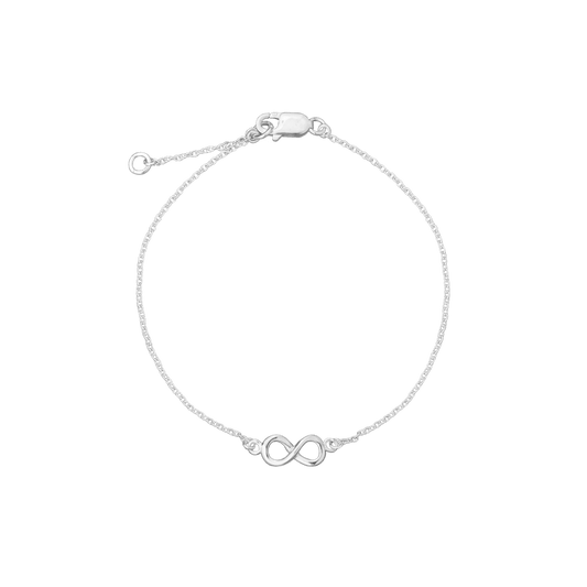 Sølv Armbånd M/Uendelighedstegn 19Cm - Urma.dk