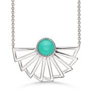 Sølv collier rhodineret 16250006 - Urma.dk