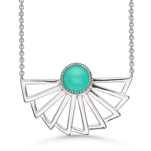 Sølv collier rhodineret 16250006 - Urma.dk
