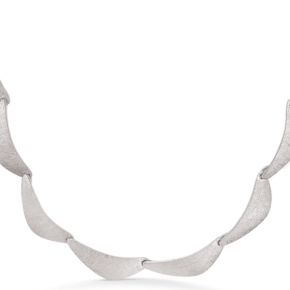 Sølv collier rhodineret 16254001 - Urma.dk
