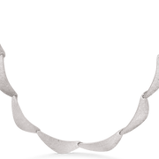 Sølv collier rhodineret 16254001 - Urma.dk