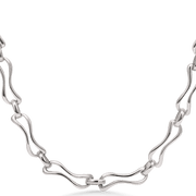 Sølv collier rhodineret 16254005 - Urma.dk