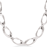 Sølv collier rhodineret 16254006 - Urma.dk