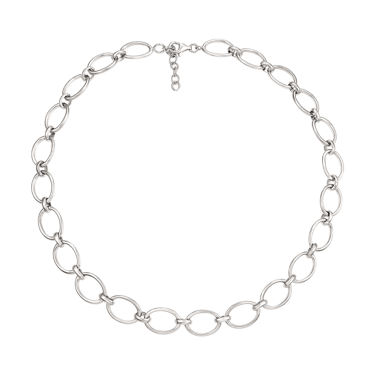 Sølv collier rhodineret 16254043 - Urma.dk