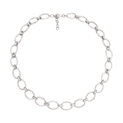 Sølv collier rhodineret 16254043 - Urma.dk