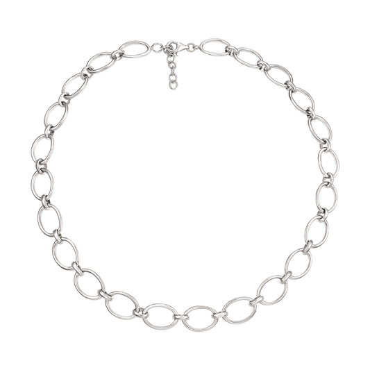 Sølv collier rhodineret 16254043 - Urma.dk
